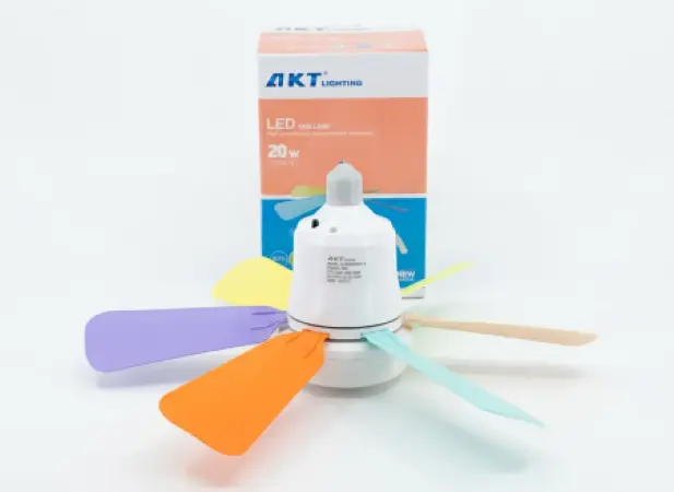 AKT LED Fan Lamp 20W – 1100Lm 16.5 Inch Ceiling Fan Light (Model NH-CP081)