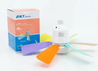 Ventilateur Plafonnier LED AKT 20W – 1100Lm 16,5 Pouces (Modèle NH-CP081)