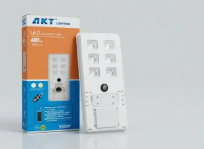 AKT LED太阳能路灯 400W – 4800流明（型号 AKT-LD21006-6T-400W）