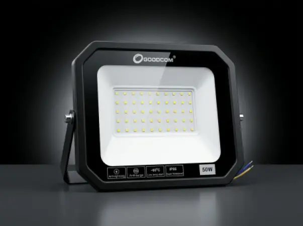 GOODCOM LED投光灯 50W – 5000流明 高性能泛光灯（型号 SLEDTG000051）