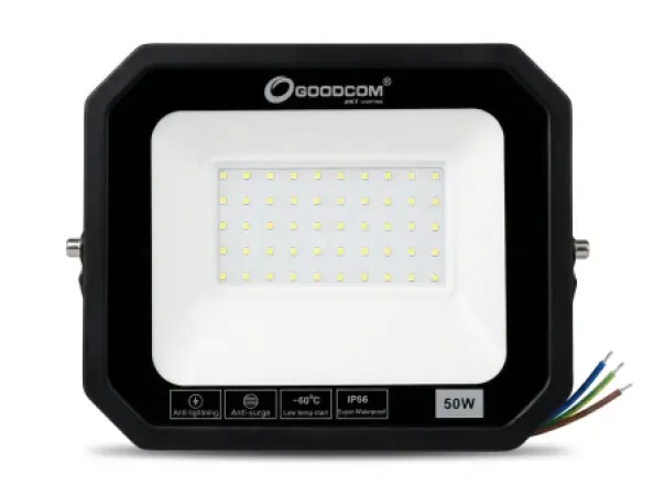 GOODCOM LED投光灯 50W – 5000流明 高性能泛光灯（型号 SLEDTG000051）