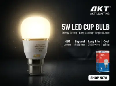 AKT 5W LED灯泡 – 高亮节能家用与办公照明