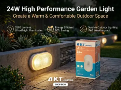 AKT LED GARDEN LIGHT 24W
