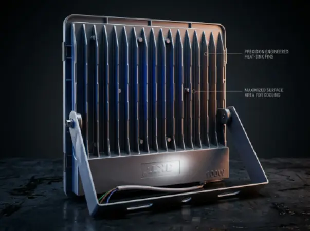 AKT 100W LED 泛光灯 IP66 防水 9000流明