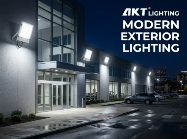 AKT 100W LED 泛光灯 IP66 防水 9000流明