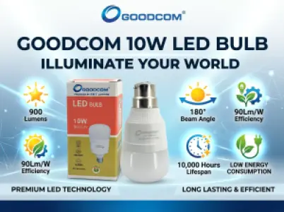 GOODCOM 10W B22 LED灯泡 900流明节能照明