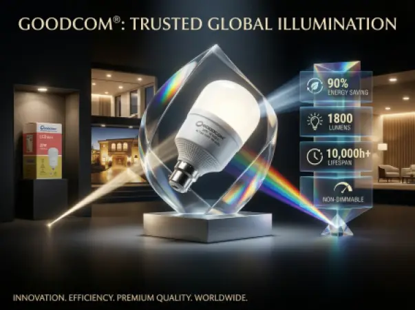 Ampoule LED GOODCOM 20W B22 – 1800 Lumens Économie d'Énergie