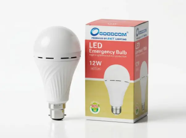 GOODCOM 12W LED Emergency Bulb B22 – 850 Lumens Rechargeable Emergency Light