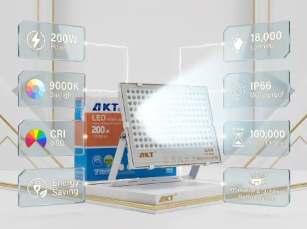 AKT LED Flood Light 200W (AKT-TGD12017-200W)