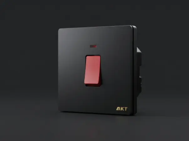 AKT B6 黑色系列 20A 带指示灯热水器开关 – SQTQTD0000091