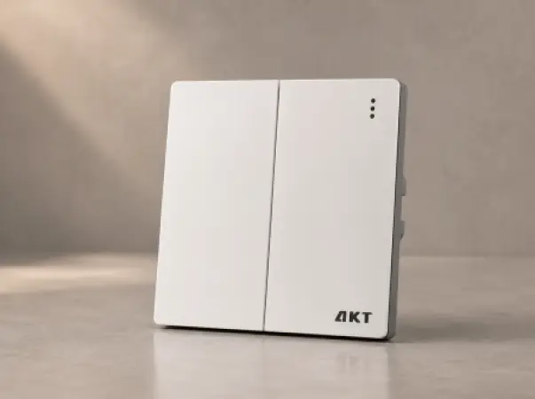 AKT B6 白色系列双联双控开关 – SQTQTD0000073