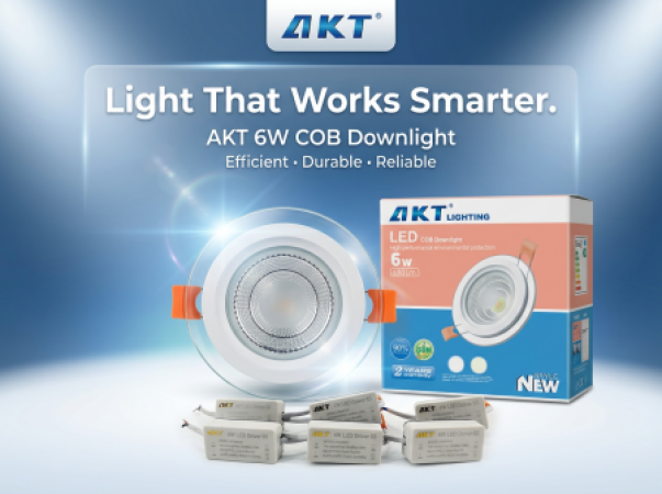 AKT Downlight COB LED 6W