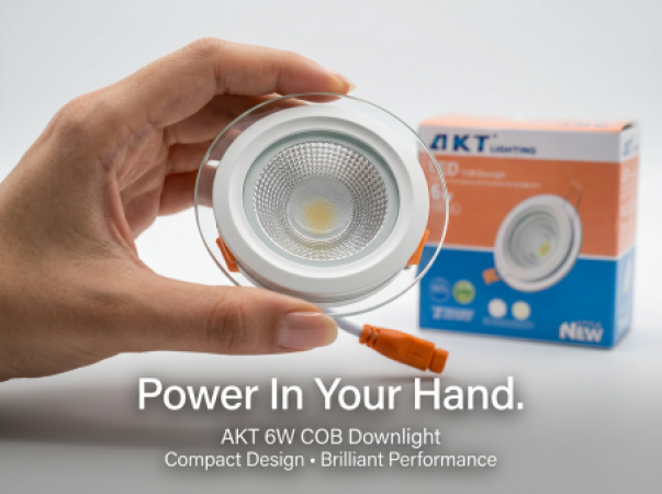 AKT Downlight COB LED 6W